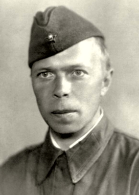 Шульпин Леонид Михайлович, фронтовое фото ,1941 год, Ленинградский фронт