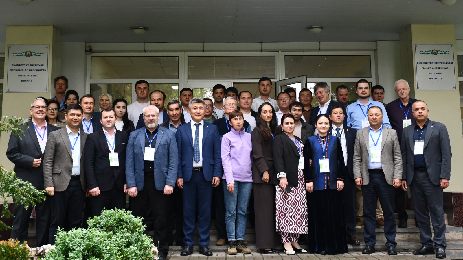 Общий снимок участников Региональной встречи "GBIF Central Asia 2026" , Ташкент 22-23 апреля 2026 года