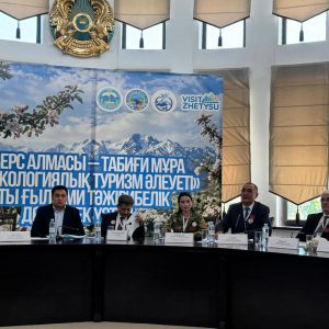 Цветение яблони Сверса - круглый стол